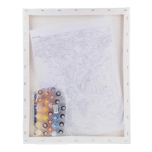 Набір для розпису по номерах "Вперед до мрії" 40*50 см, IDEA2-GX47384, ТМ "99IDEAS" - фото 6