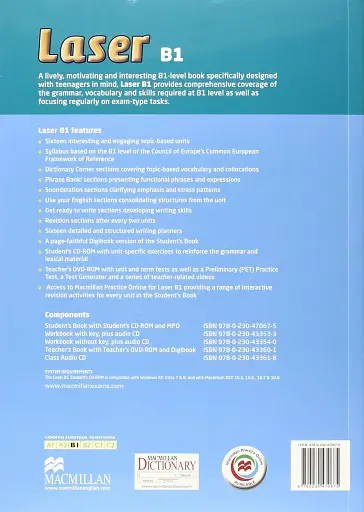 Laser. Student's Book B1 + CD Rom + Macmillan Practice Online - фото 2