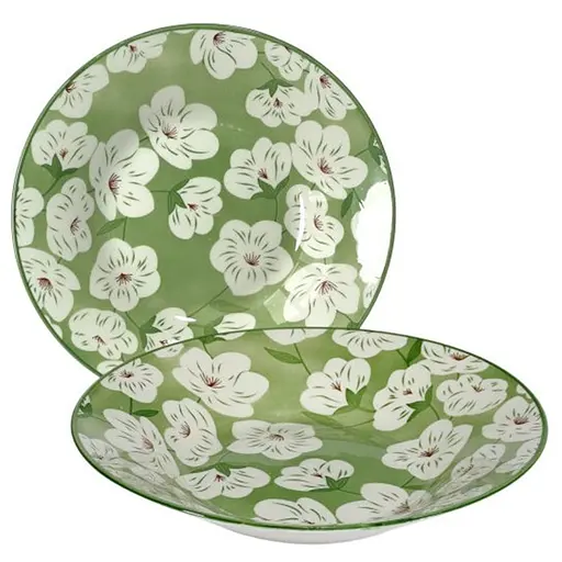 Тарелка S&T суповая 400 мл зеленая (717717-10)