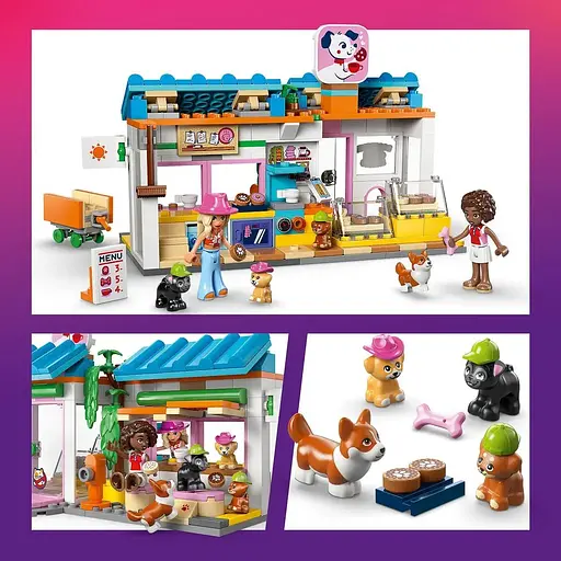 Конструктор LEGO Friends Пекарня собачьего лакомства 278 деталей (42677) - фото 4