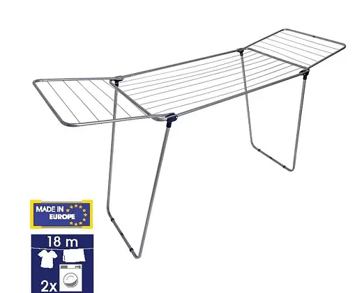 Сушилка для белья напольная Casa Si Merkur Pure 18m Silver (CS92235S04C) (DAS302407) - фото 2