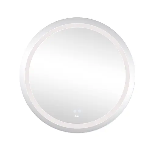 Дзеркало Lidz Aria R800 з LED-підсвічуванням Touch, з антизапотіванням, з диммером яскравості LD78LR800 - фото 4