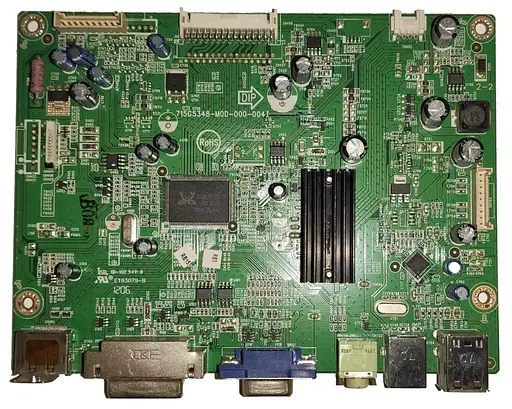 Материнская плата монитора FUJITSU B24W-6 (715G5348-M0D-000-004I) "Б/У" - фото 1