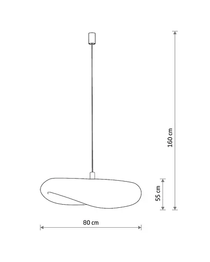 Подвесной светильник, люстра Nowodvorski 11397 Havana L E27 1x25W IP20 Бежевый - фото 6
