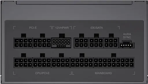 Блок питания GameMax 1300W RGB-1300(ATX3.0 PCIE5.0) (RGB-1300(ATX3.0 PCIE5.0)) - фото 5