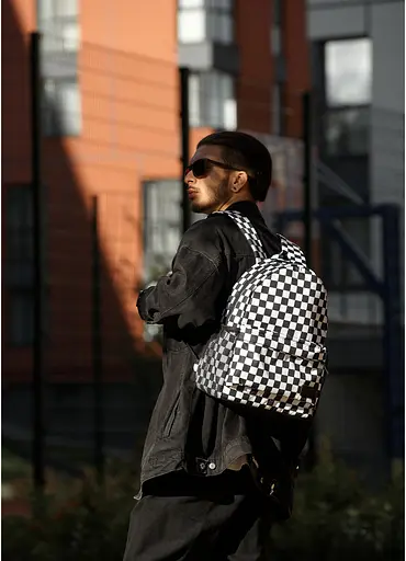 Чоловічий рюкзак Sambag BRIX PJT CLASSIC СHESS 40 х 27 х 15 см (11711719m) - фото 1