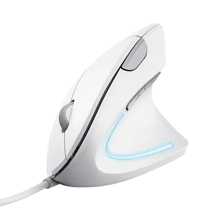 Миша Trust Verto Ergonomic White (25133)