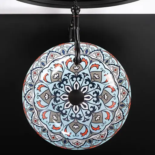 Умивальник Rea Mexico накладний з візерунком REA-U6030, Цветной - фото 5