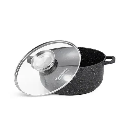 Кастрюля Edenberg EB-8114 с гранитным покрытием и крышкой 5.5 л 26 см - фото 3