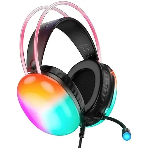 Навушники Hoco W109 Plus Rich USB7.1, 2m | channel gaming headphones black