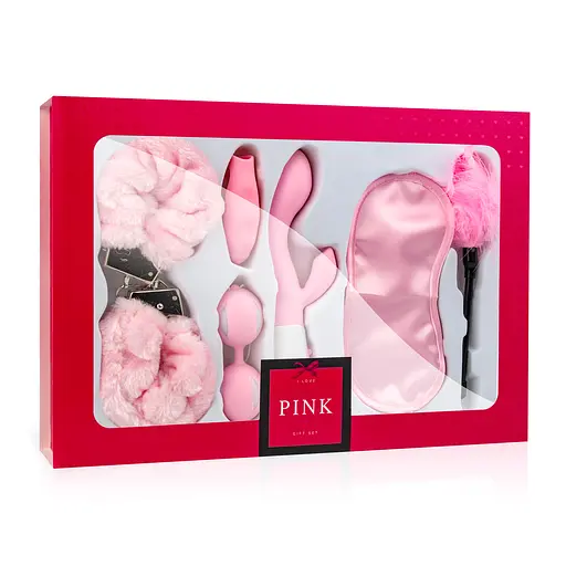 Набір секс-іграшок Loveboxxx I Iove Pink Gift Set 6 шт. рожевий - фото 2