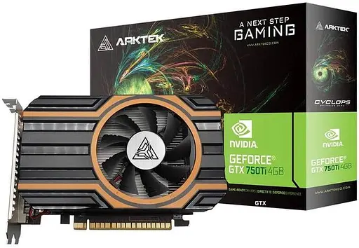 Видеокарта Arktek GTX 750Ti 4Gb (AKN750TID5S4GH1) (GDDR5, 128 bit, PCI-E 3.0 x16) - фото 3