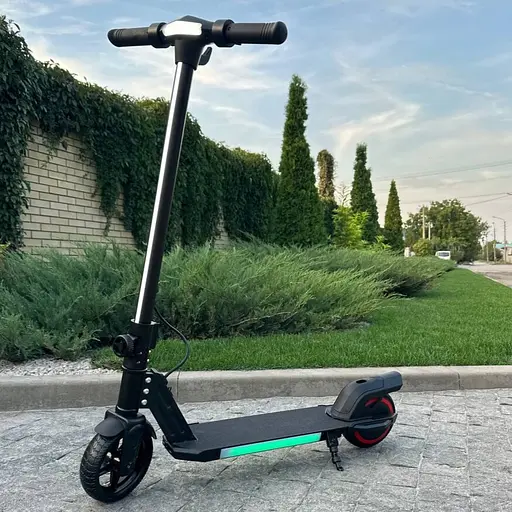 Детский электросамокат GIANT ES2 LED Max черный с LED-подсветкой (модель 2025 года) - фото 10