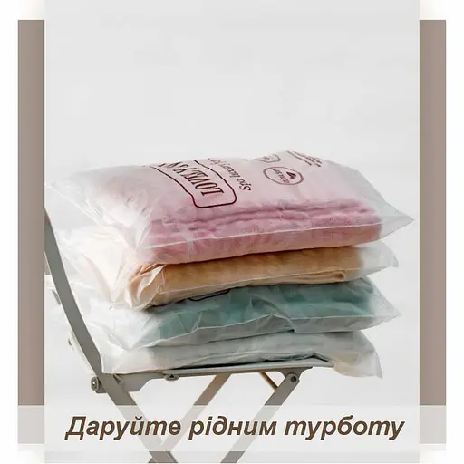 Набор полотенец Lovely Svi 3 шт.: 70 x 140 см, 50 x 90 см, 33 x 33 см Зеленый (701404) - фото 6