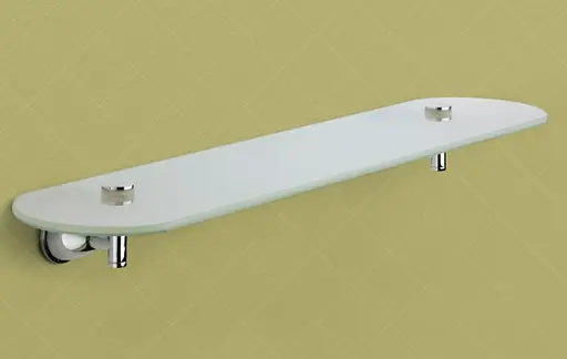 Полиця у ванну GE19-13 55см Хром скло - фото 2