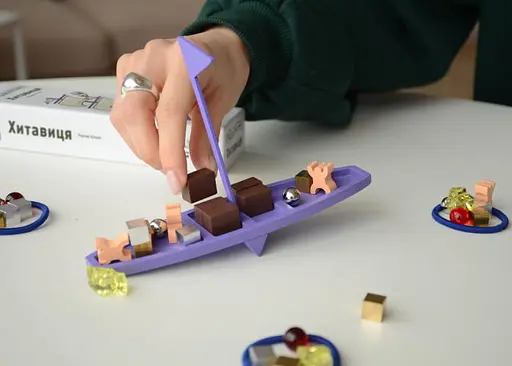 Настільна гра Pakufuda Games Хитавиця (Viking See-Saw) (укр.) - фото 5