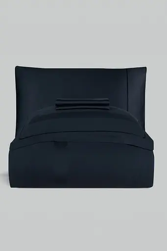 Постельное белье Mona Montova Navy Blue Сатин Делюкс La Romano pbe0051965 - фото 6