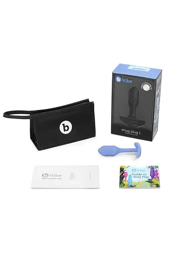 Анальна пробка B-Vibe Snug Plug 18.6 см (фіолетовий) - фото 6