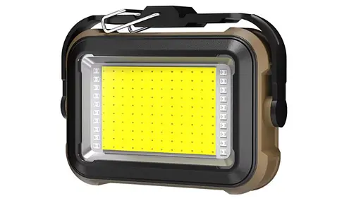 Кемпинговый фонарь TZD-01 PRO COB White+Yellow+Red+Blue Power Bank Желтый - фото 2