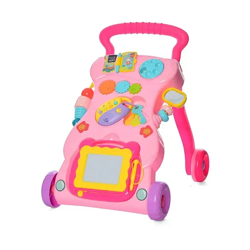 Каталка-ходунки, дощечка, піаніно, брязкальце, світло