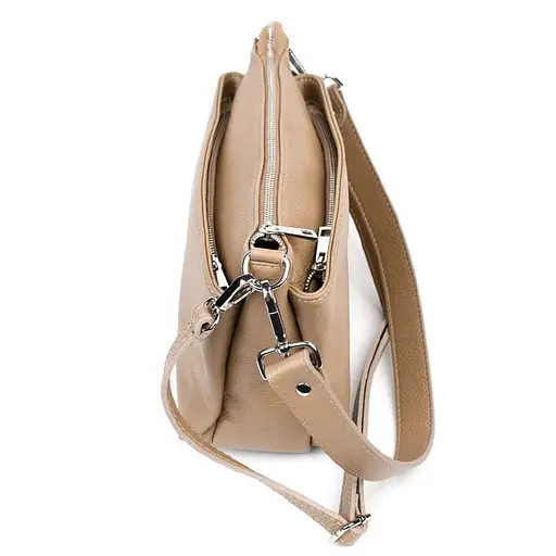 Кожаная женская сумка Virginia Conti 25х18х11 см sum0028551 - фото 5