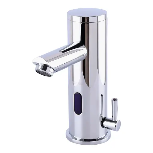 Змішувач сенсорний для умивальника Hotec 19.115 DC/AC Hot/Cold Хром - фото 3