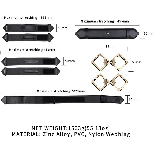 Фіксатори для ніг Lockink Leg Spreader Strap - фото 8