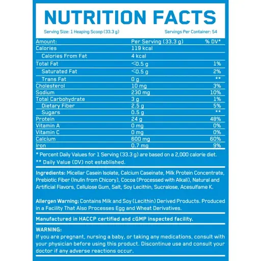 Протеин Everbuild Nutrition Micellar Casein Build Ваниль 908 г - фото 2