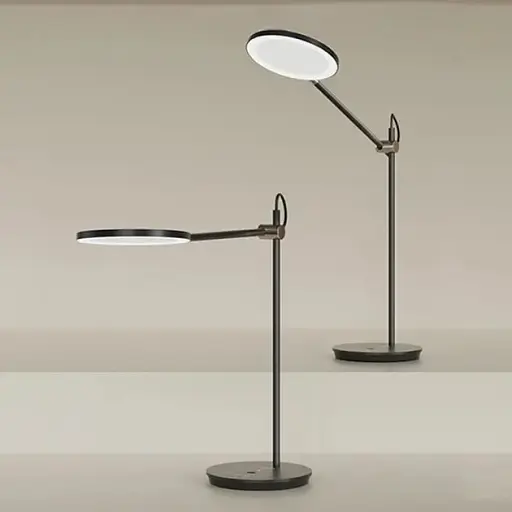 Лампа настольная Yeelight R&amp;W Desk lamp YLYTD-0026 черно-золотая - фото 6