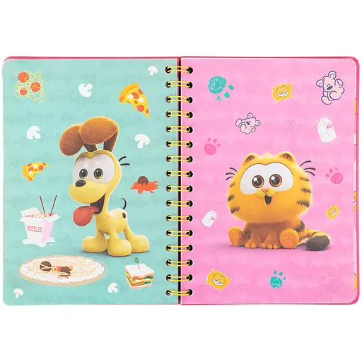 Щоденник на спіралі Kite Garfield тверда обкладинка (GF25-438) - фото 5