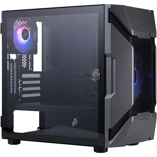 Корпус 1stPlayer D3-A-BK-1F7-14-1F7 Black [146454]