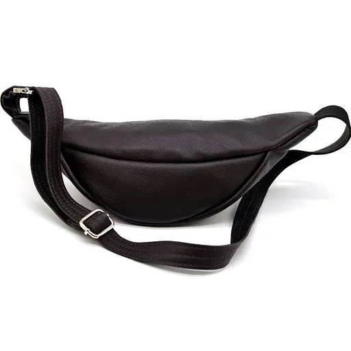 Кожаная мужская сумка на пояс TARWA 11х28х6 см sum0025981 - фото 16