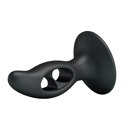 Анальная пробка Fabulous Contraction And Expansion 11 см (черный) - фото 2