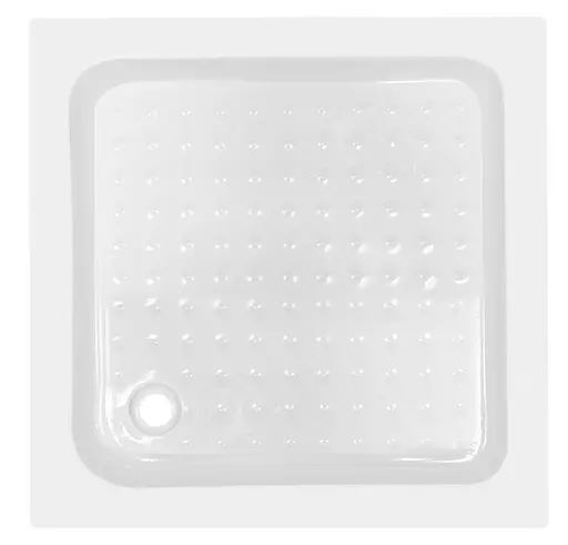 Набор Lidz Душевая кабина Wawel SC80x80.SAT.LOW.GR, квадратная, стекло тонированное 4 мм + Душевой поддон Kapielka ST80x80x14 - фото 8