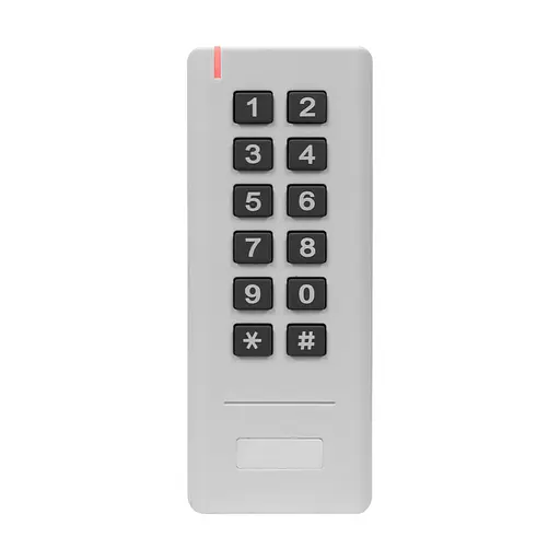 Клавіатура бездротова зі зчитувачем EM-Marine Trinix TRK-2201WR White (71-00001)