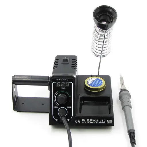 Паяльная станция WEP 926 LED, паяльник, цифровая индикация, 75W, 200-480 гр C - фото 2