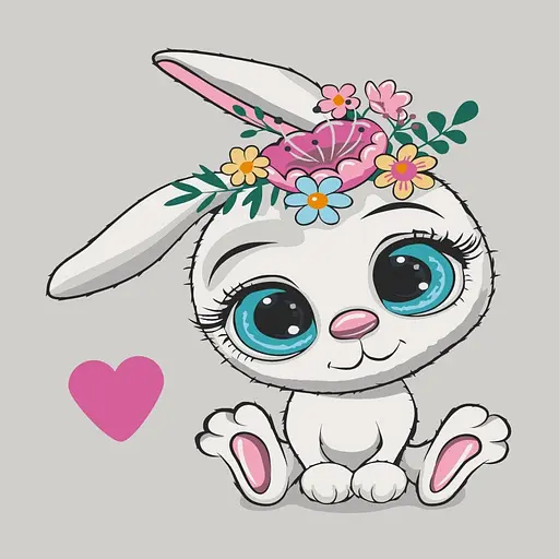 Набір для розпису ArtCraft Милий зайчик 30 x 30 см (15092-AC)