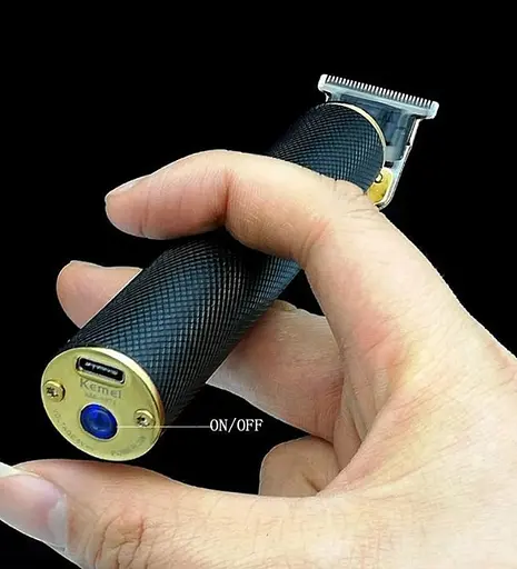 Окантовочная машинка Kemei Km-1971 (4 насадки) триммер - фото 8