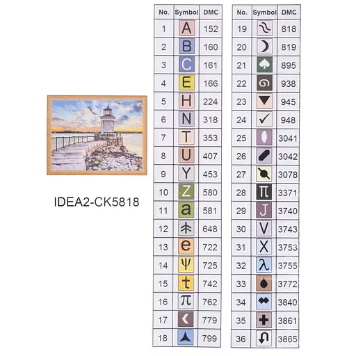 Набір з алмазною мозаїкою "Маяк" 40*50 см, IDEA2-CK5818, ТМ "99IDEAS" - фото 8