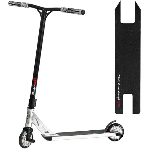 Самокат трюковий Best Scooter Чорно-білий 000254819