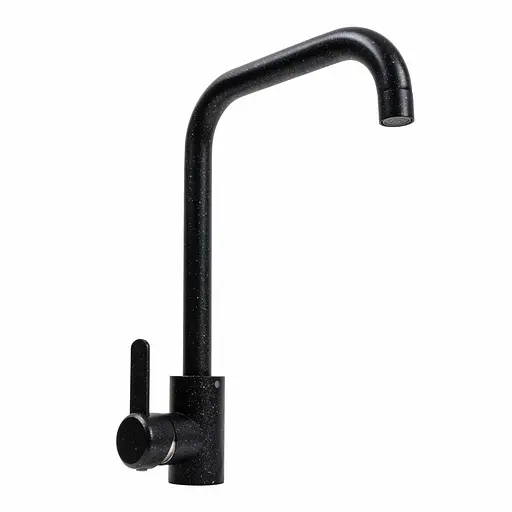 Смеситель для кухни Platinum KT 11 (3008B-FH) черный металлик Черный - фото 1