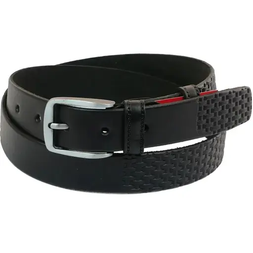 Ремінь шкіряний Skipper чоловічий 116-136х3,5 см acs0017544 - фото 1