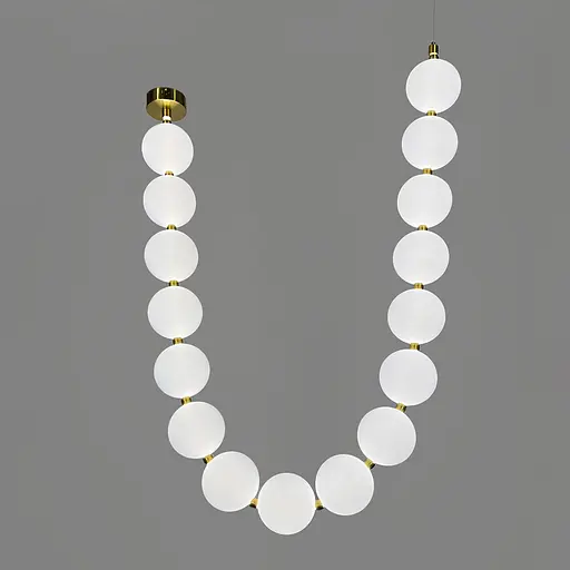 Люстра із серії Perla на 16 кульок Ø 15 см 280 см 3 світлових режими | Line F | Арт. MBJ11-2487 - фото 7