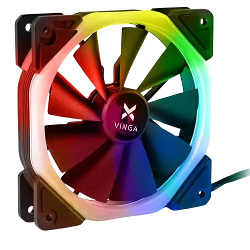 Вентилятор Vinga RGB fan-05 Black