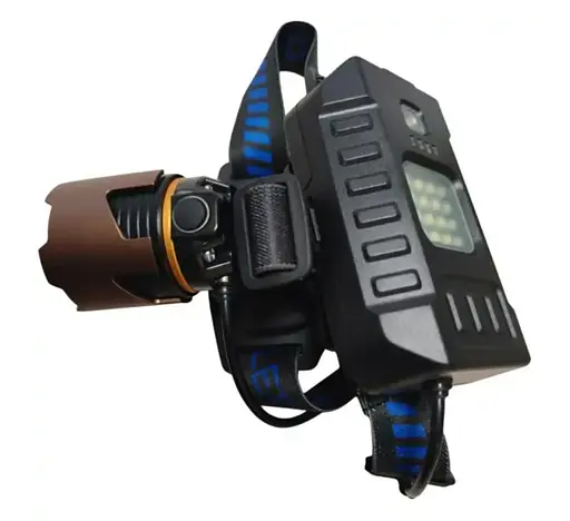 Потужний налобний ліхтар Bailong A49-TG акумуляторний LED - фото 4