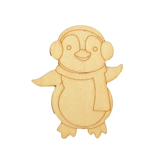 Набір для творчості новорічний Розпис акриловими фарбами "Олень та пінгвін" Умняшка НГ-002/2 - фото 2