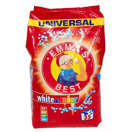 Пральний порошок Emma’s Best 35 прань 1.925 кг Washing Powder All Textiles