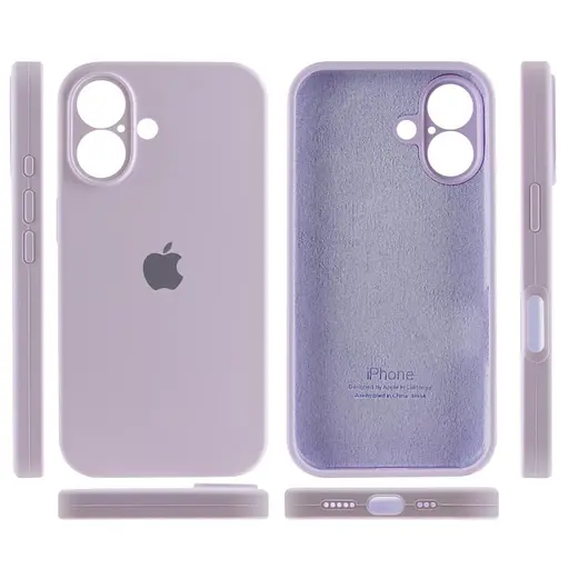 Чохол Epik Silicone Case Full Camera Protective AA для Apple iPhone 16 Plus 6.7 Бузковий/Lilac - фото 3