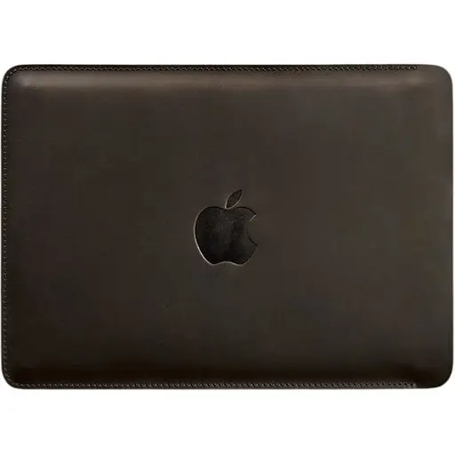 Кожаный чехол BlankNote для MacBook 15-16 Темно-коричневый - фото 1