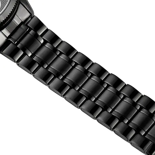 Мужские часы скелетон Skmei 9205 механические (Черные с белым) - фото 4